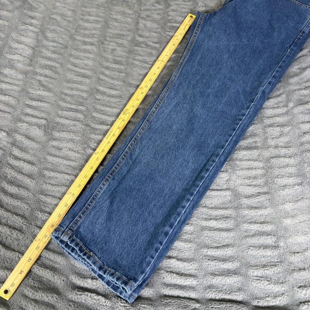 Levis 505 Regular Fit Straight Leg Men Blue Jeans W38 L32 00505-4886 Medium Wash
